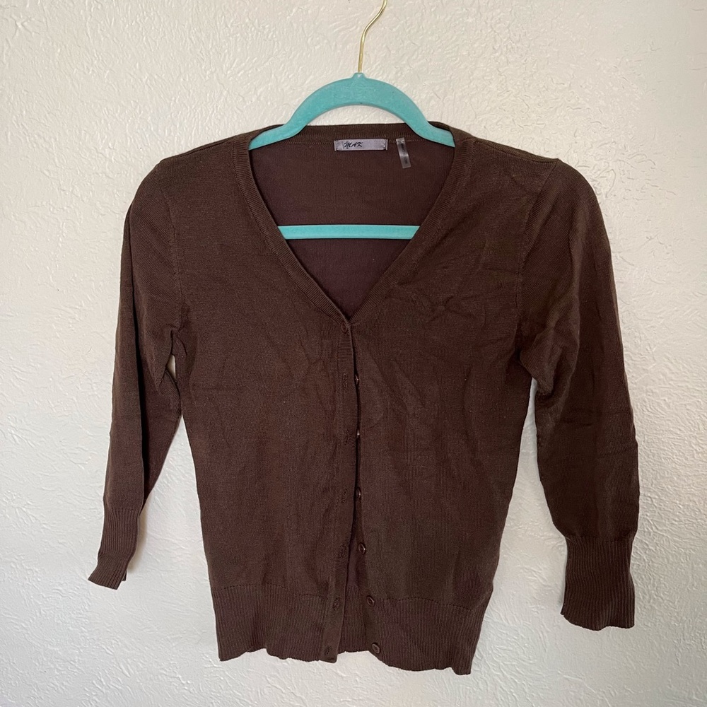 ModCloth Mak Button Up Cardigan